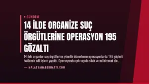 14 İlde Organize Suç Örgütlerine Operasyon 195 Gözaltı