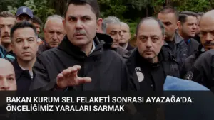 Bakan Kurum Sel Felaketi Sonrası Ayazağa’da: Önceliğimiz Yaraları Sarmak