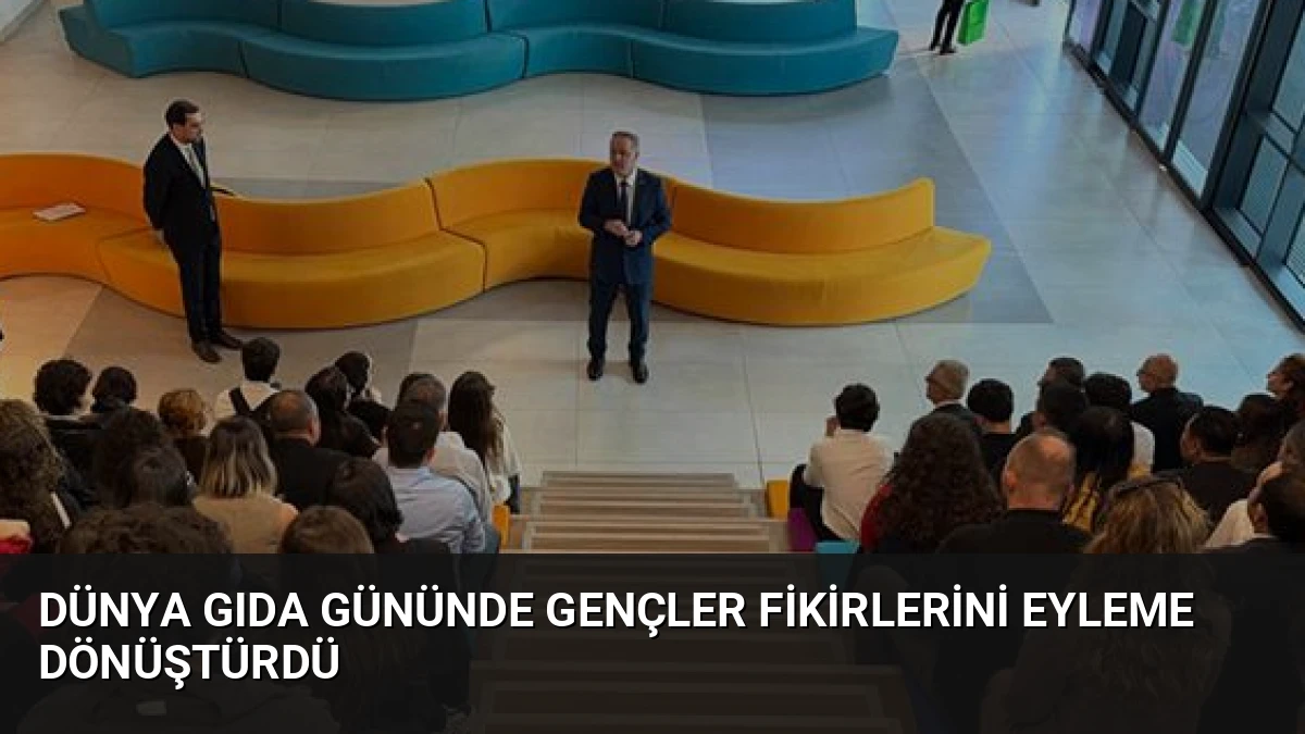 Dünya Gıda Gününde Gençler Fikirlerini Eyleme Dönüştürdü