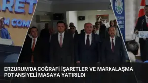 Erzurum’da Coğrafi İşaretler ve Markalaşma Potansiyeli Masaya Yatırıldı
